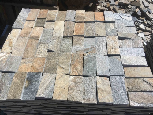 Плитка пилёная златолит Уральский для цоколя, отмостки купить в Ликино-Дулёво